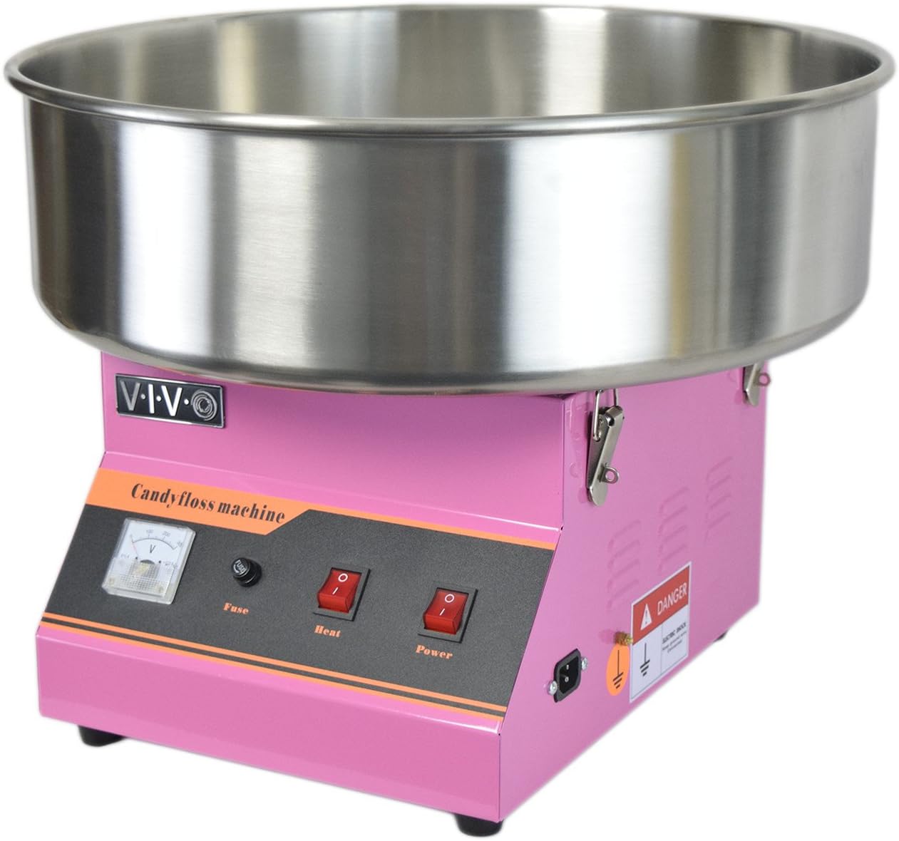VIVO Pink Cotton Candy Machine CANDY-V001