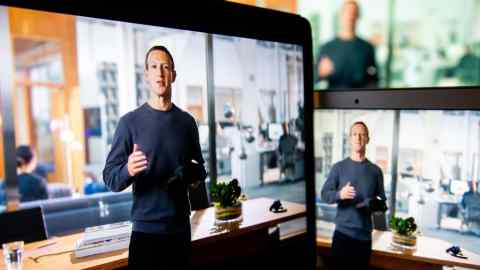 Mark Zuckerberg, chief executive officer of Meta