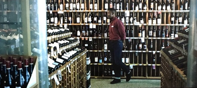 Joe's Wines & Liquor takes a star turn (along with actual star Mamoudou Athie, playing a wine store employee) in "Uncorked."